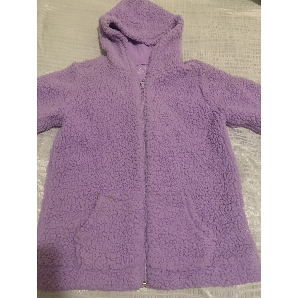 Lavender Sweater Jacket Kids Girl 14